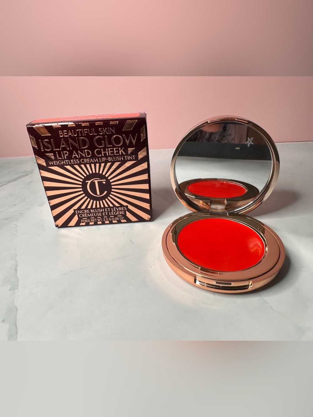 Charlotte Tilbury Vibrant Red Lip & Cheek Cream Tint